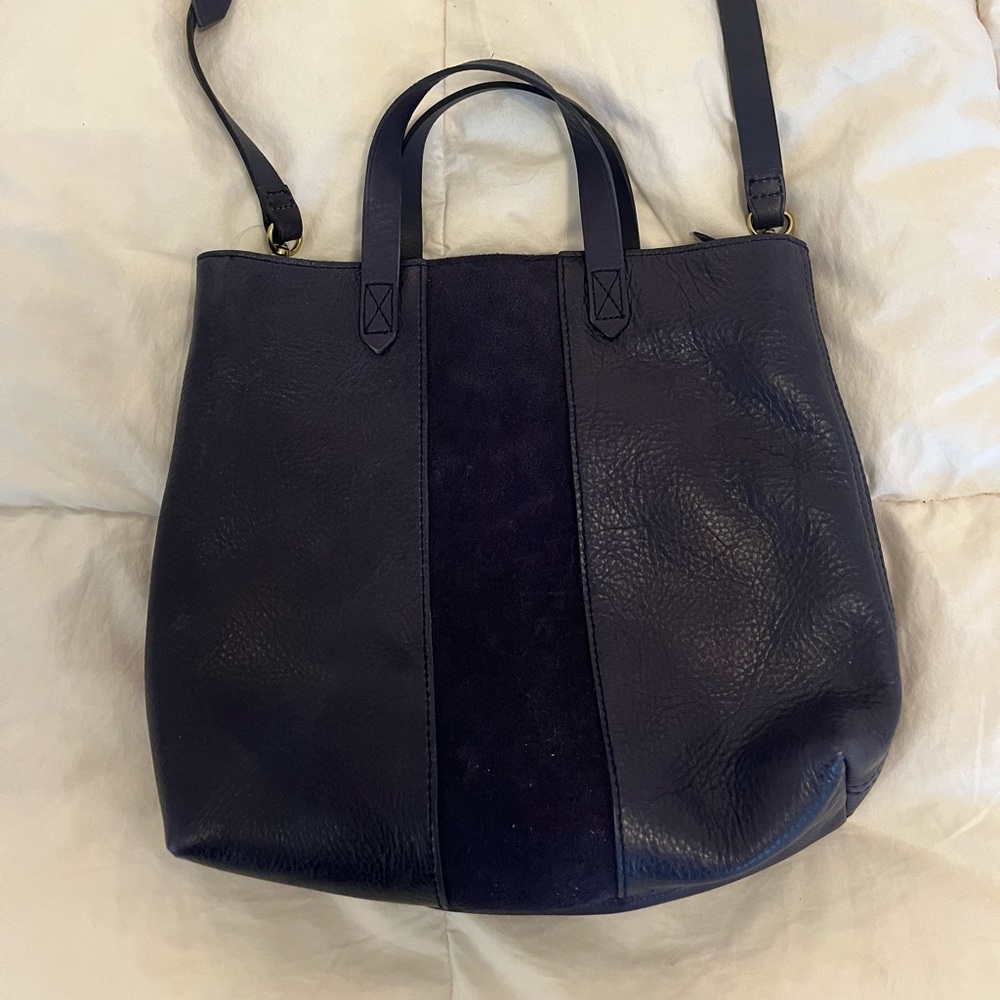 Navy Blue Madewell Crossbody Purse